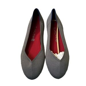 Rothy’s Charcoal Round Toe Flats